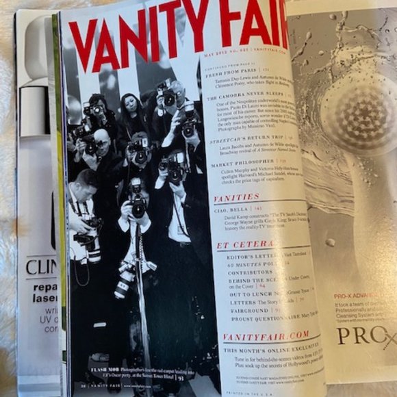 2/$45 Vanity Fair May 2012 Special TV Issue - Picture 5 of 6